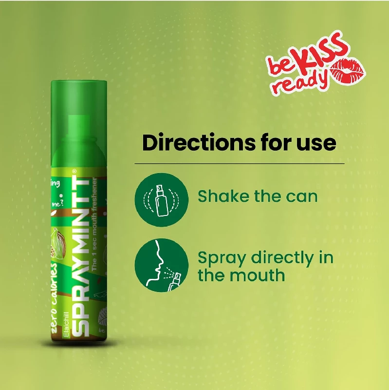 Spraymintt Mouth Freshener, Elaichi-4.webp